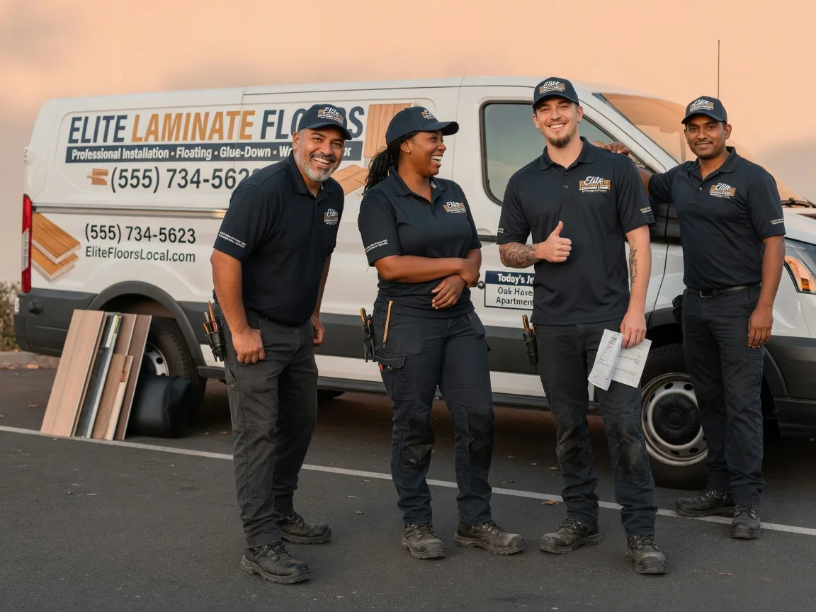 Laminate flooring installation company in Hallieford, VA